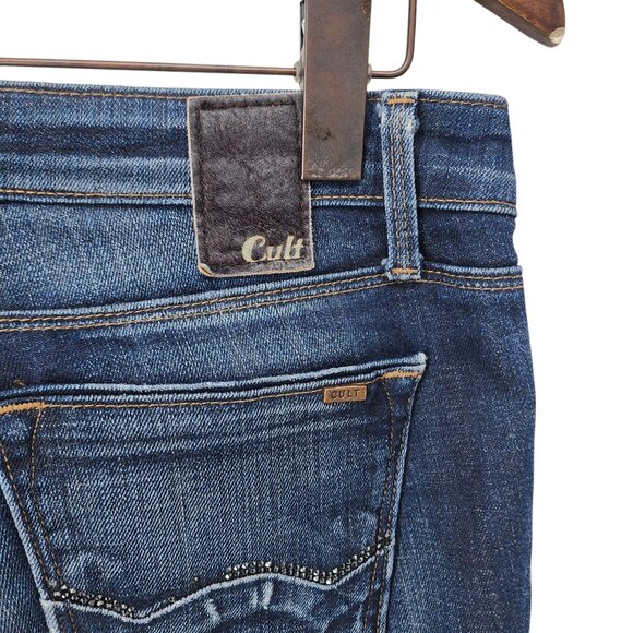 Cult Of Individuality Bohemi Bootcut Jeans Size 32 Dark Wash Denim Women‎ - Picture 8 of 12